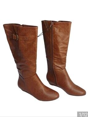 Arizona Jean Co Women's Brown Boots Size 7.5 NWT